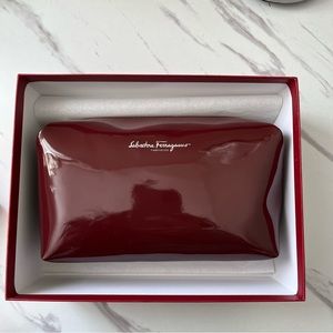 NIB Salvatore Ferragamo makeup bag